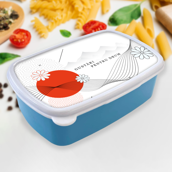 Lunch box personalizat Gustari pentru drum